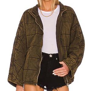 Free People Dolman Quilted Jacket 😍